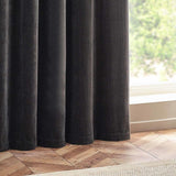 Heavy Chenille Room Darkening Eyelet Curtains