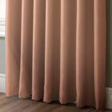 100% Blackout Eyelet Curtains Pink