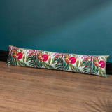 Kali Jungle Foliage Draught Excluder Natural