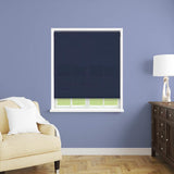 Dawn Made to Measure Roller Blind (Dim Out) Navy