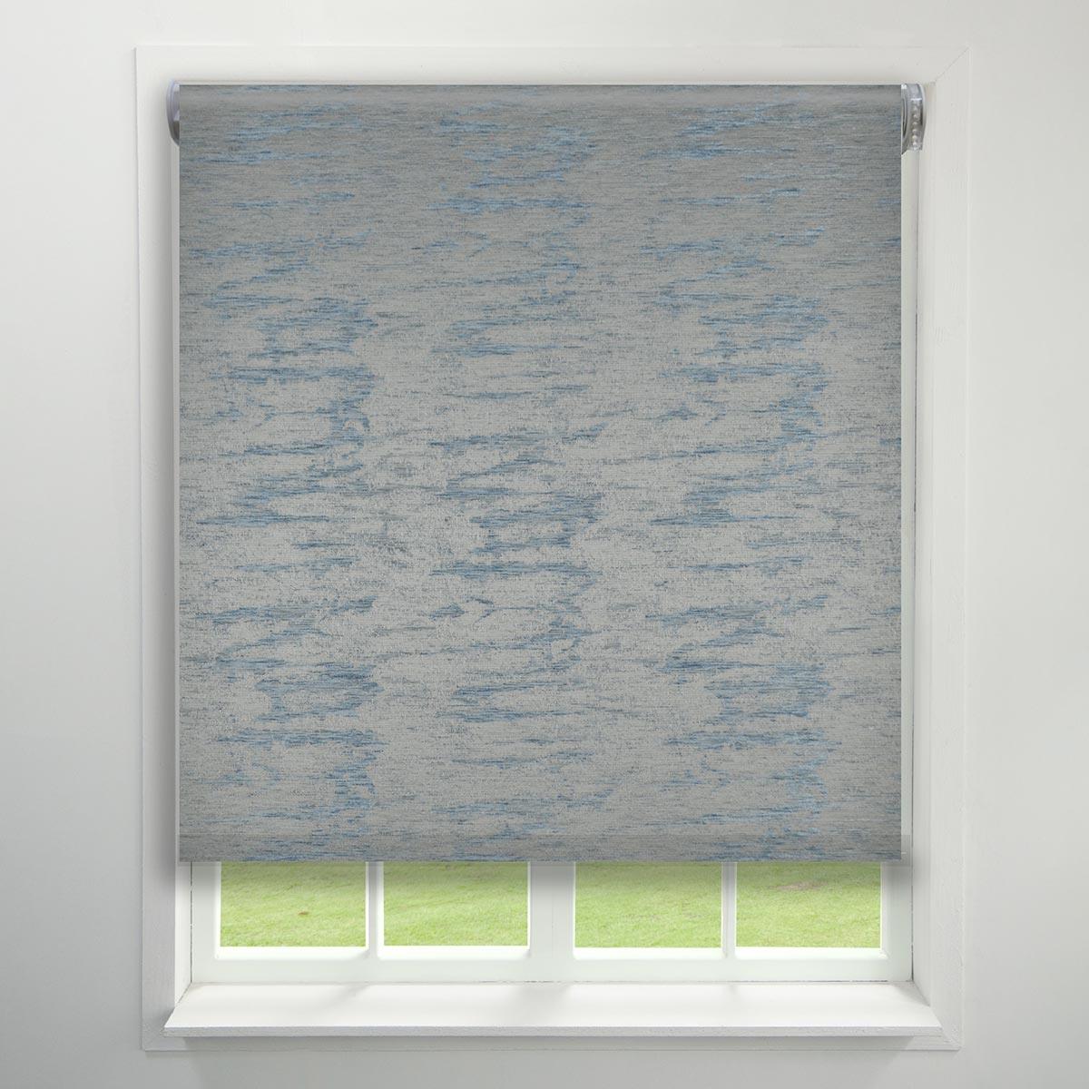 Delphi Made to Measure Roller Blind (Blackout) Blue