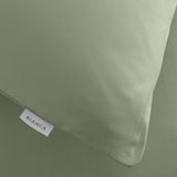 200TC Cotton Percale Pillowcases Sage