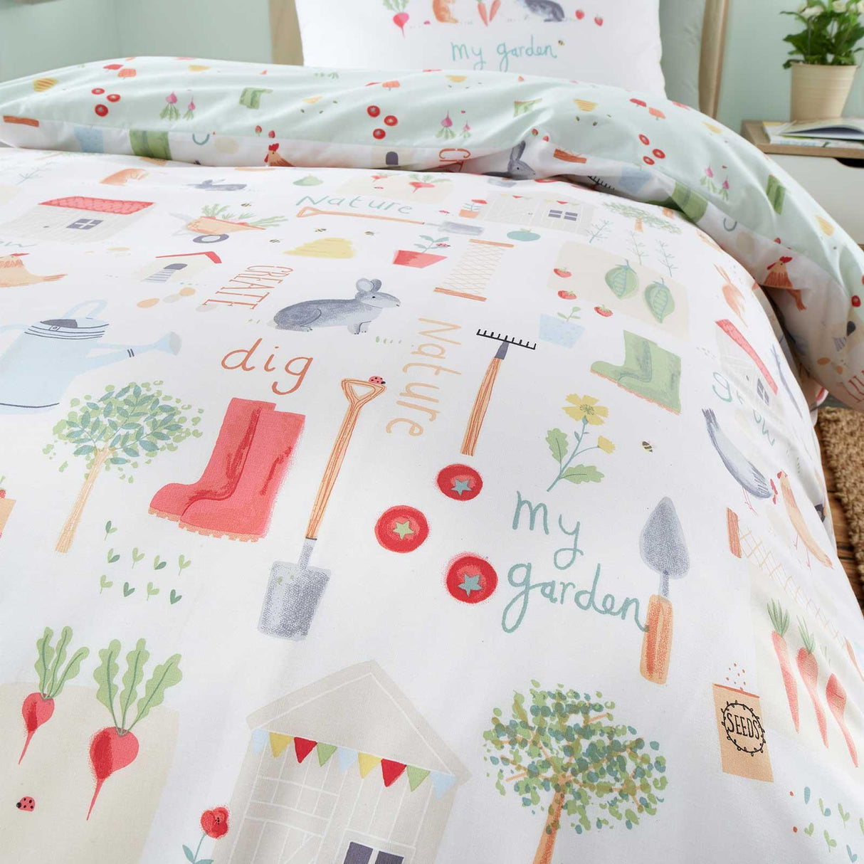 RHS My Allotment Duvet Cover Set