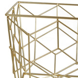 Vertex Matte Gold Storage Basket