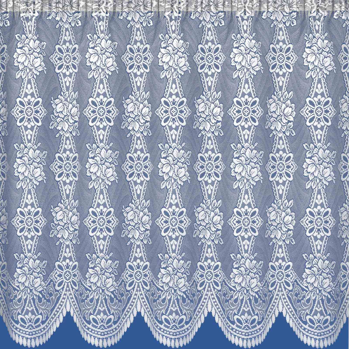 4162 Lace Pre-Cut Net Curtain