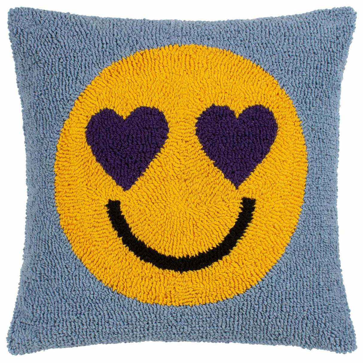 Smile Knitted Cushion Cover