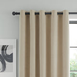 Wilson Velvet Blackout Thermal Eyelet Curtains Natural