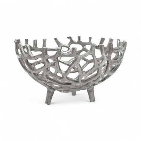 Montrose Coral Aluminium Silver Bowl