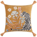 White Tiger Cushion Cover