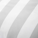 Cove Stripe Duvet Cover Set Silver