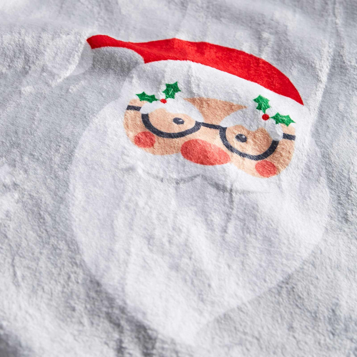 Christmas Santa Spec-Tacular Throw