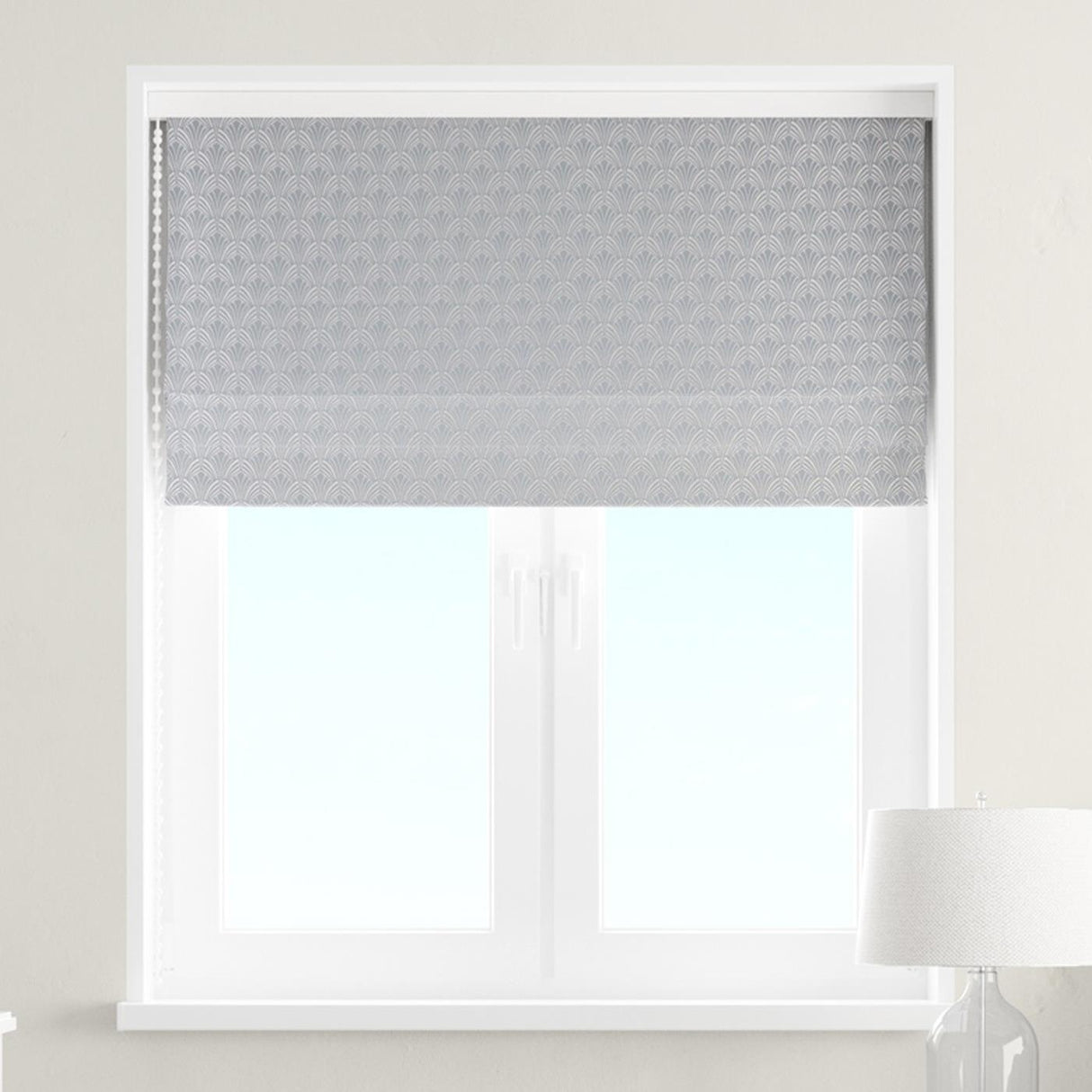 Luxor Cloud Made To Measure Roman Blind