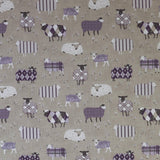 Baa Baa Lavender Made To Measure Curtains