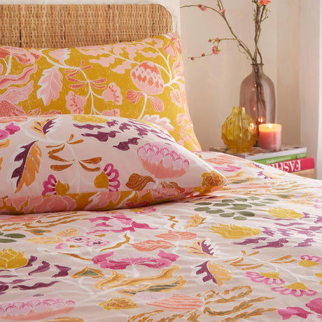 Protea Abstract Floral Duvet Cover Set