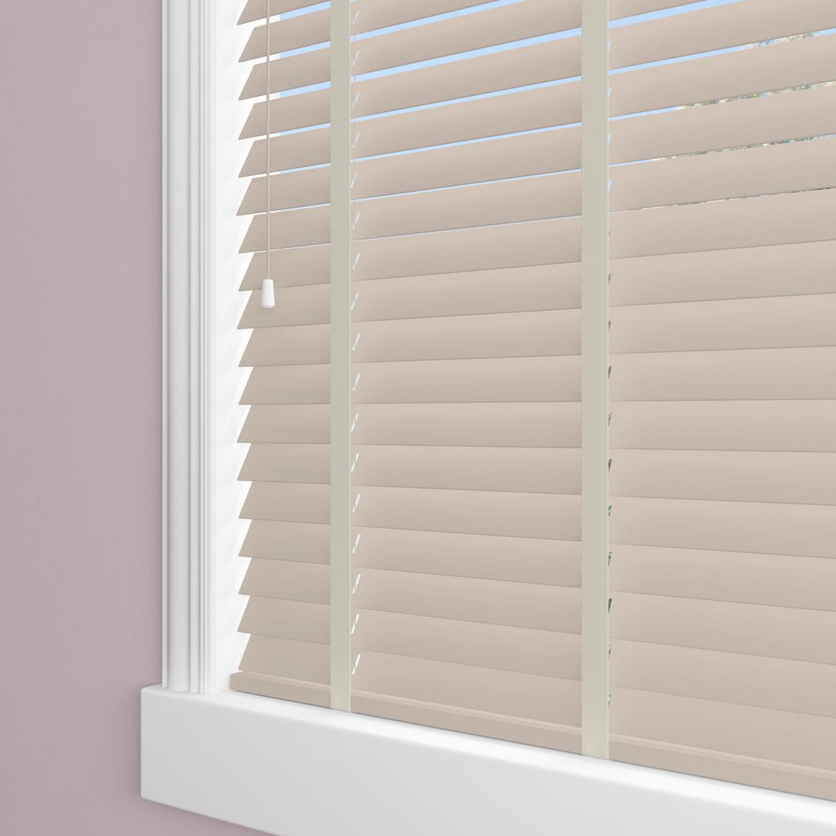 Sunwood Wood Morena Made to Measure Venetian Blind with Mist Tapes