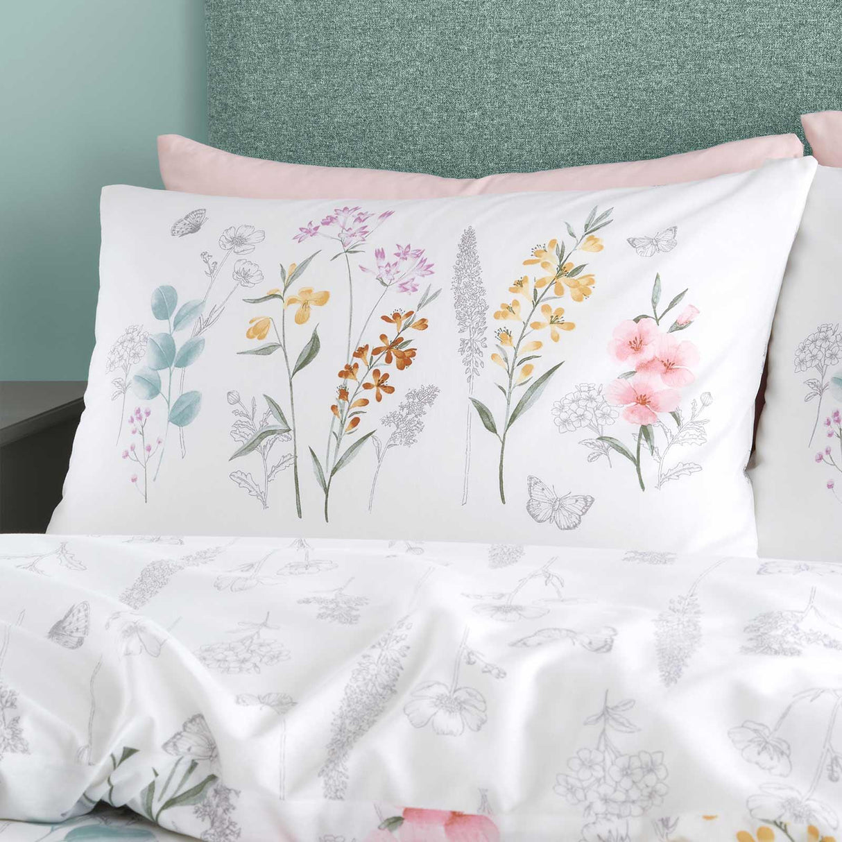 Emilia Floral Duvet Cover Set