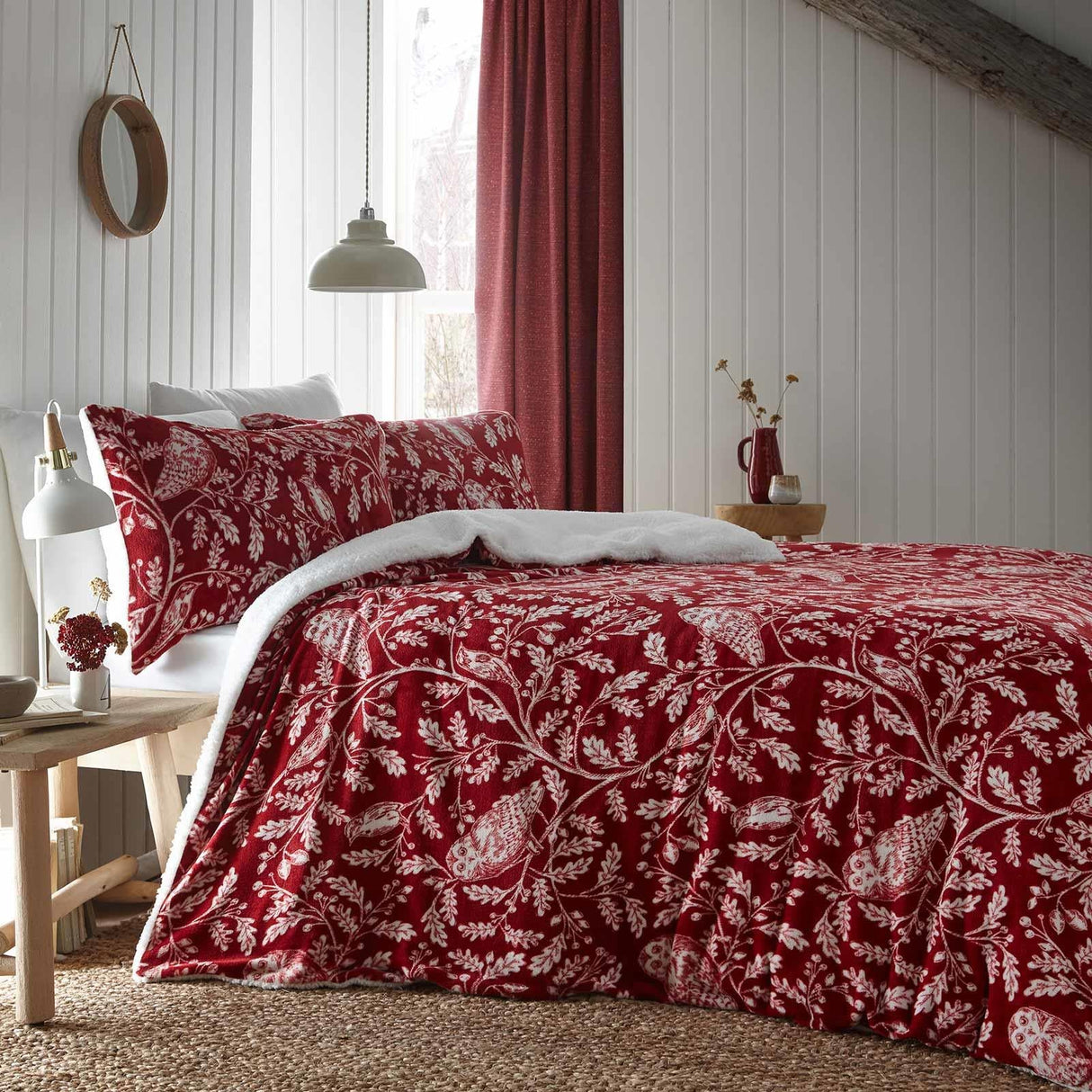 Woodland Owls Duvet Cover Set