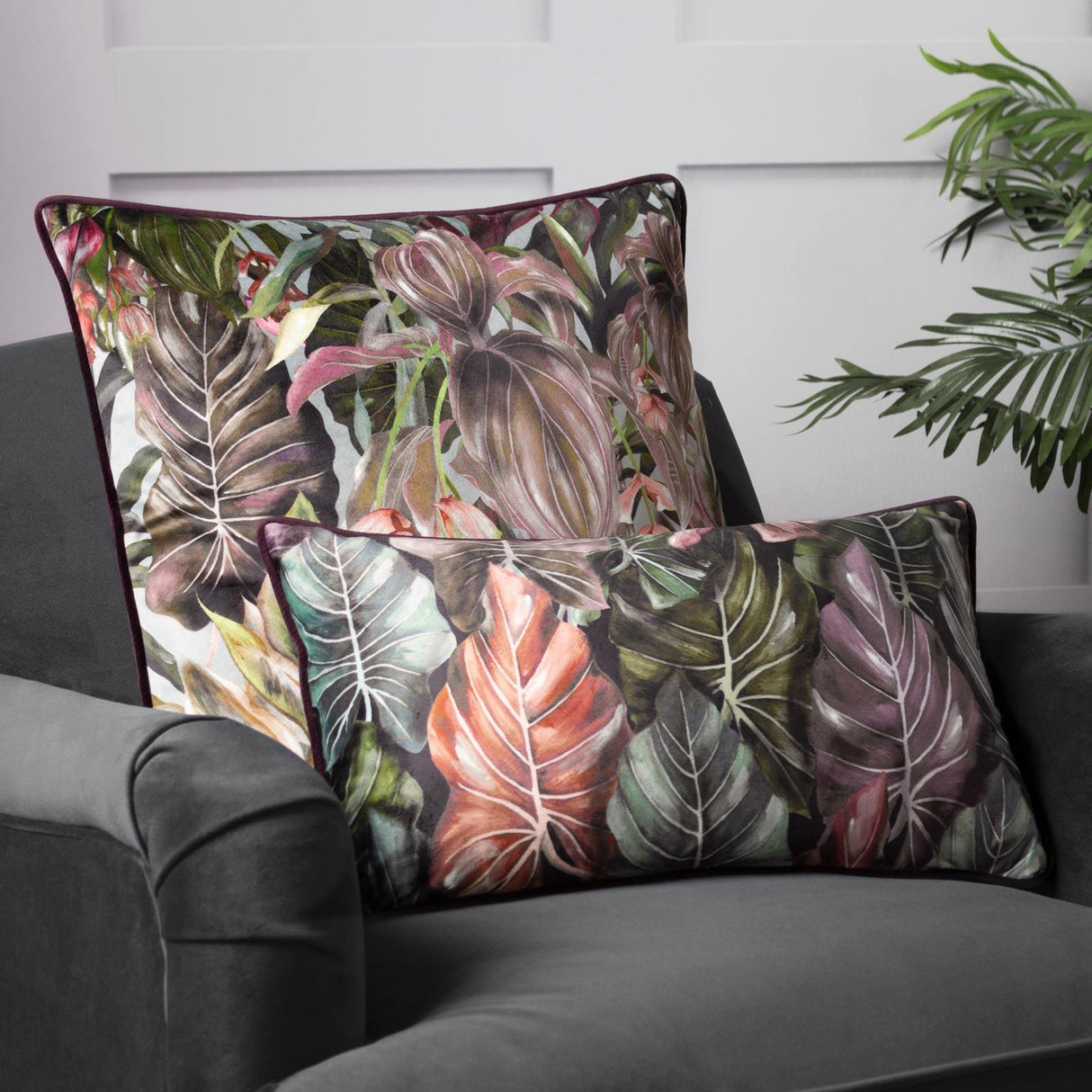 Mogori Leafage Cushion Cover 12" x 20" (30cm x 50cm)