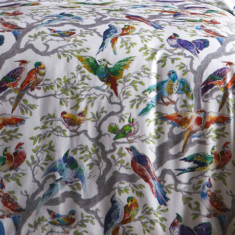 Birdity Absurdity Cotton Sateen Duvet Cover Set