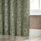 Bali Jacquard Leaf Eyelet Curtains