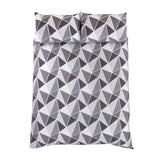 Leo Duvet Cover Set Grey