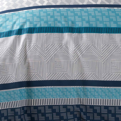 Rico Teal Duvet Cover Set