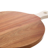 Cream Handle Acacia Chopping Board