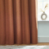 Dawn Blackout Eyelet Curtains Brick 46" x 54"