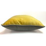 Piped Velvet Cushion Cover Collection 17" x 17" (43cm x 43cm)