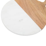 Petite Acacia + Marble Round Paddle Board