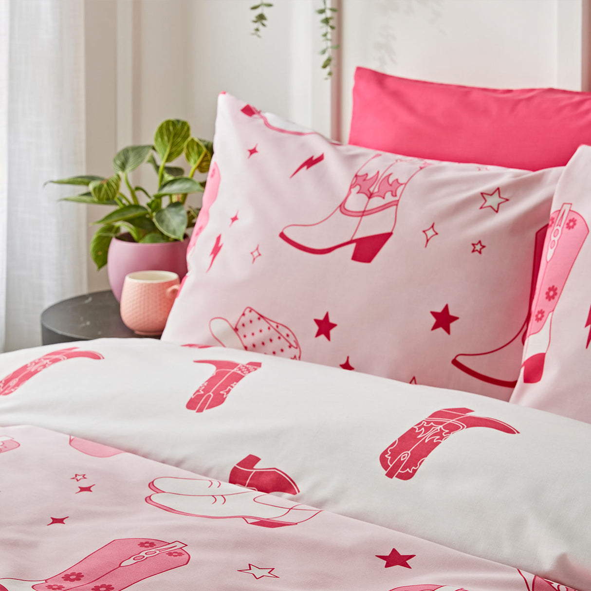 Cowgirl Boots Duvet Cover Set