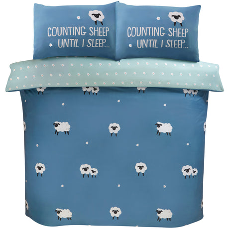 So Soft Counting Sheep Duvet Cover Set Blue