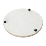 Round White Marble Chopping Board