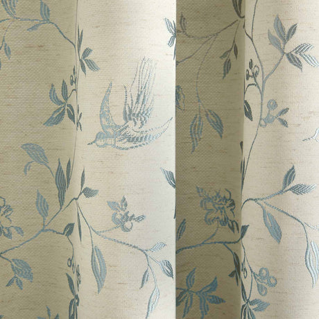 Bird Trail Jacquard Tape Top Curtains Tape Top Curtains Curtina   