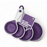 Zing! Purple Collapsible Measuring Cups