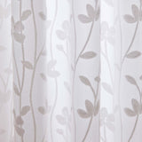 Sophia Jacquard Lined Voile Curtains