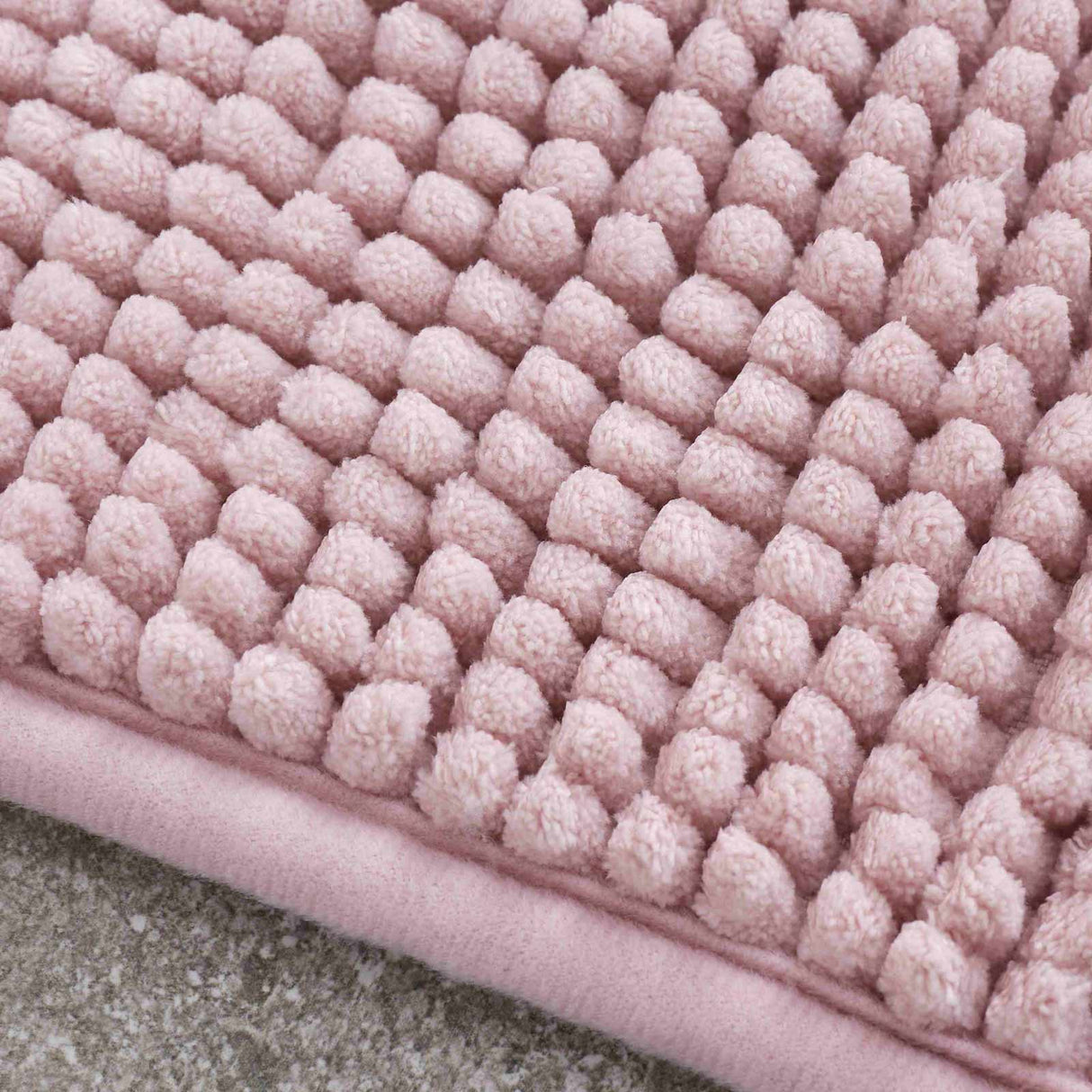 Bobble Bath Mat Pink Bath Mat Catherine Lansfield   