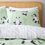 Panda Paws Duvet Cover Set