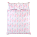 Leo Duvet Cover Set Pink