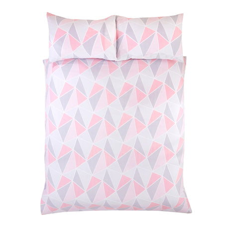 Leo Duvet Cover Set Pink