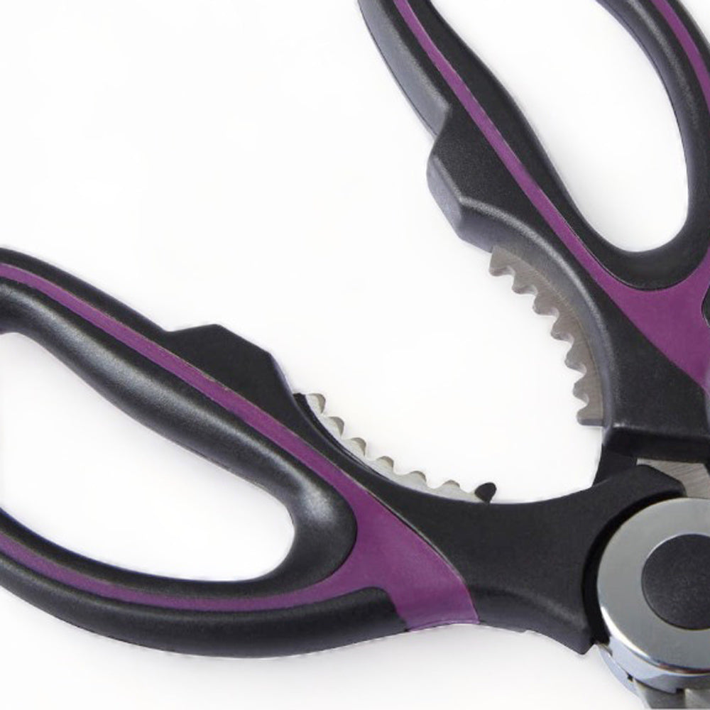 Zing! Black + Purple Kitchen Scissors