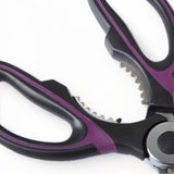 Zing! Black + Purple Kitchen Scissors