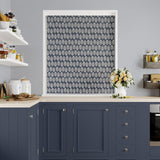 Oak Leaf Midnight Made To Measure Roman Blind