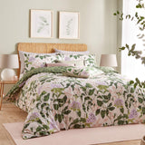 Passiflora Botanical Peach Duvet Cover Set