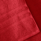 Zero Twist 6 Piece Towel Bale Red