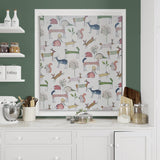 Oh My Deer Berry Made To Measure Roman Blind