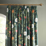 RHS Arcadia Floral Tape Top Curtains