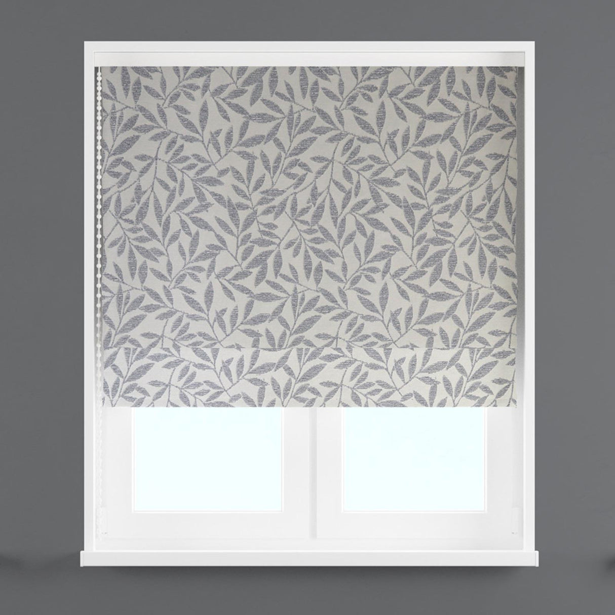 Isabel Silver Made To Measure Roman Blind