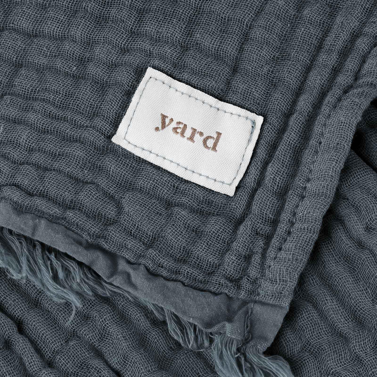 Lark Muslin Cotton Oversized Throw Dusk