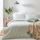 Hebden Mélange Stripe Duvet Cover Set